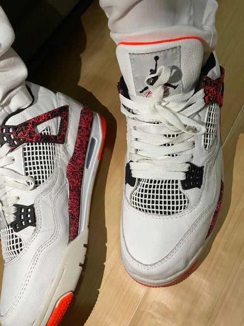 NIKE AIR JORDAN 4 RETRO " RED CEMENT "