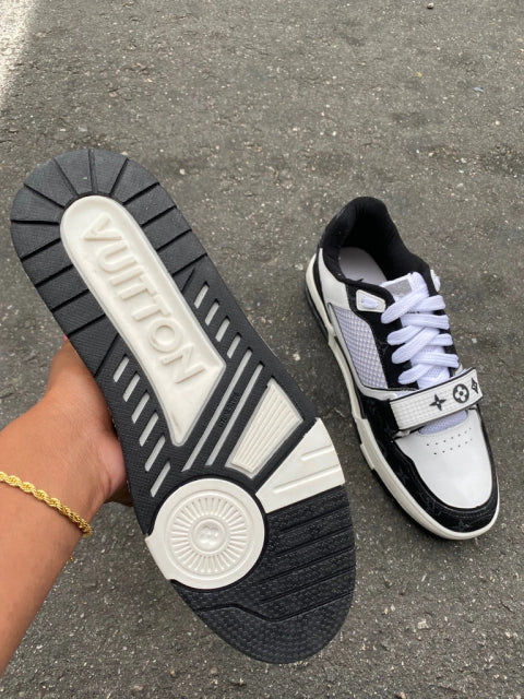 Louis Vuitton Trainer Custom Velcro