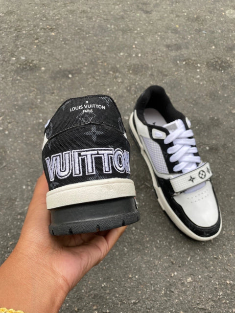 Louis Vuitton Trainer Custom Velcro