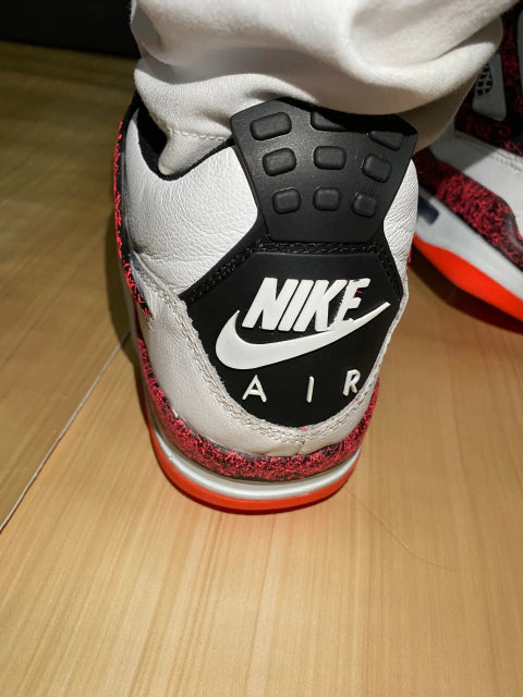 NIKE AIR JORDAN 4 RETRO " RED CEMENT "