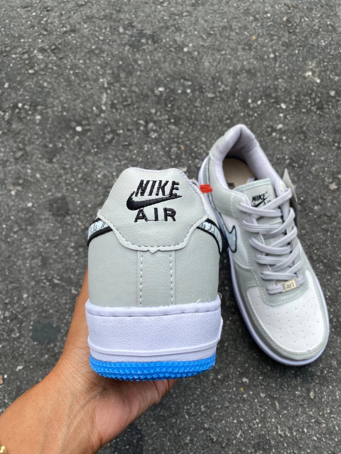 Air Force ´07 white blue sole`