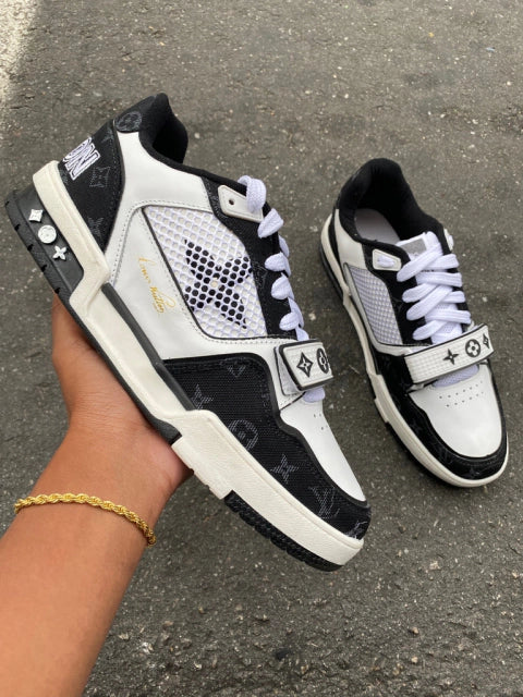 Louis Vuitton Trainer Custom Velcro