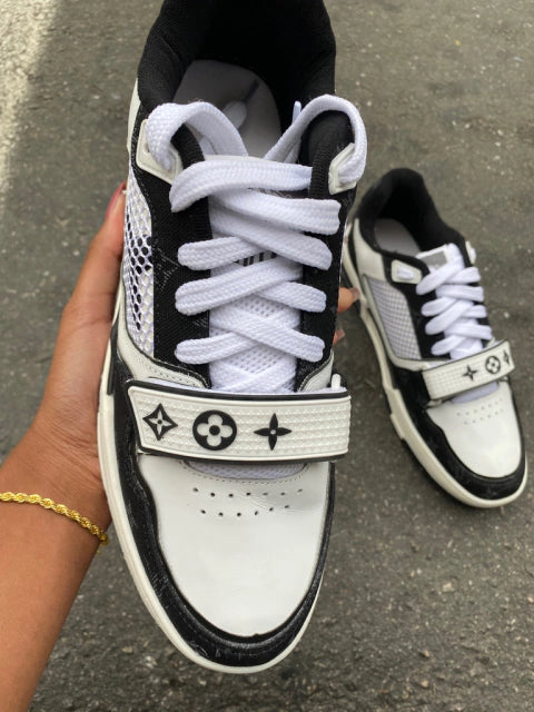 Louis Vuitton Trainer Custom Velcro