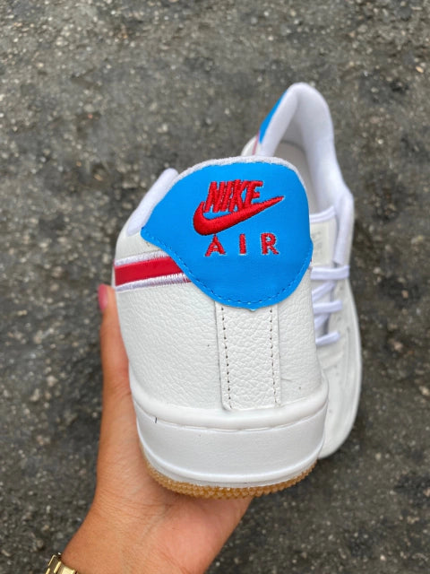 Air Force 1 ´´white red and blue``
