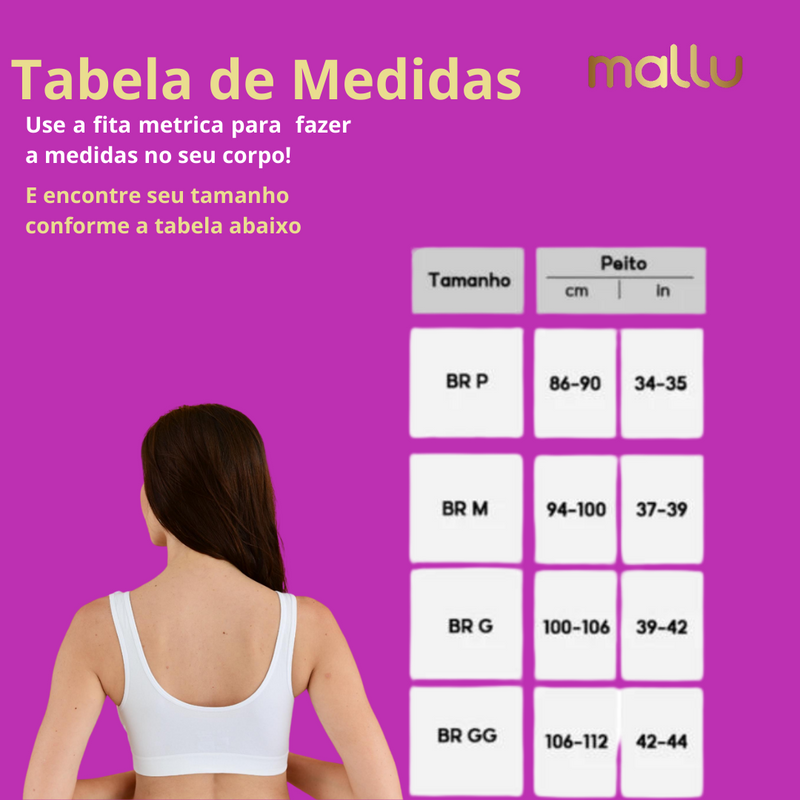 Sutiã Confort Premium (Compre 3 Leve 1) - Frete Grátis