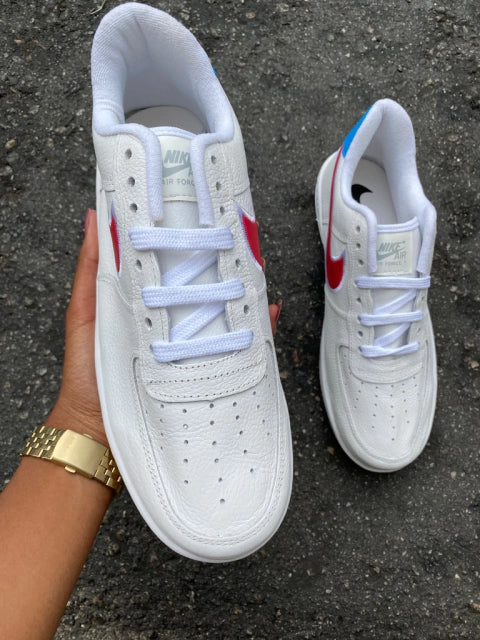 Air Force 1 ´´white red and blue``