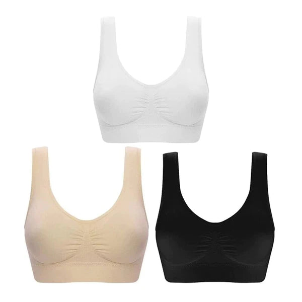 Sutiã Confort Premium (Compre 3 Leve 1) - Frete Grátis