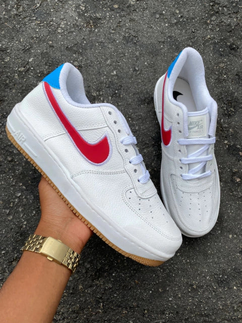 Air Force 1 ´´white red and blue``