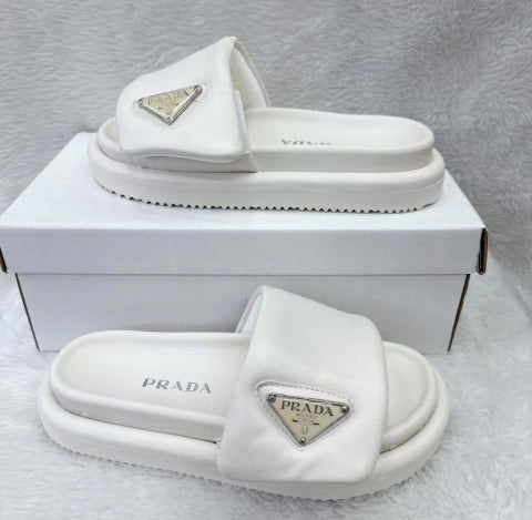 Chinelo Labellamafia Slide Prada Off White