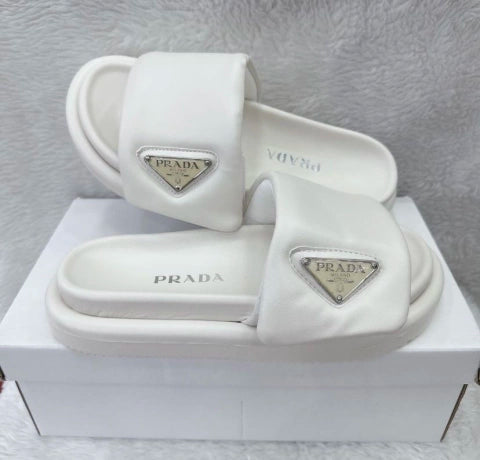 Chinelo Labellamafia Slide Prada Off White
