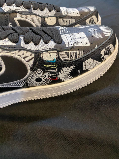 Air Force 1 ´black white drawing`