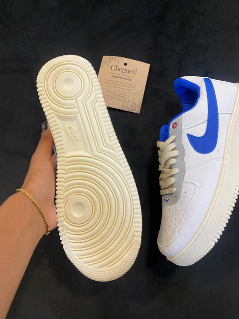 Nike Air Force 1 '07 Swoosh Blue`