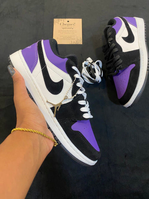 AIR JORDAN 1 LOW COURT PURPLE