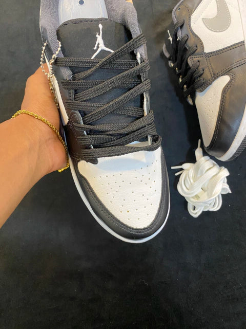 Air Jordan 1 Low Black Medium Grey