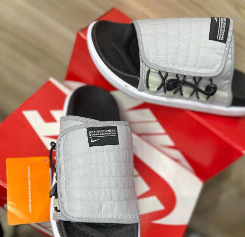 nike asuna 2.0 Slide ´grey black`