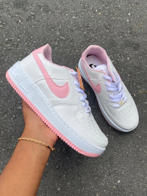Air Force 1 ´07 White and pink