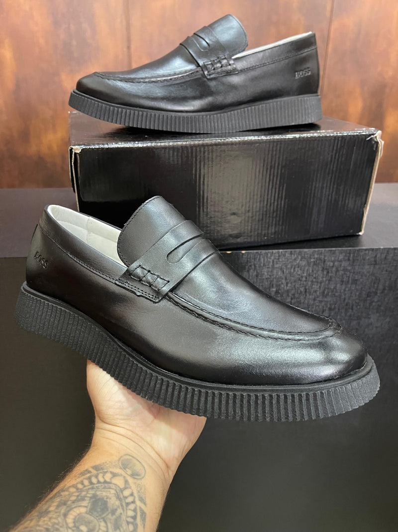 Sapatenis Hugo Boss Couro